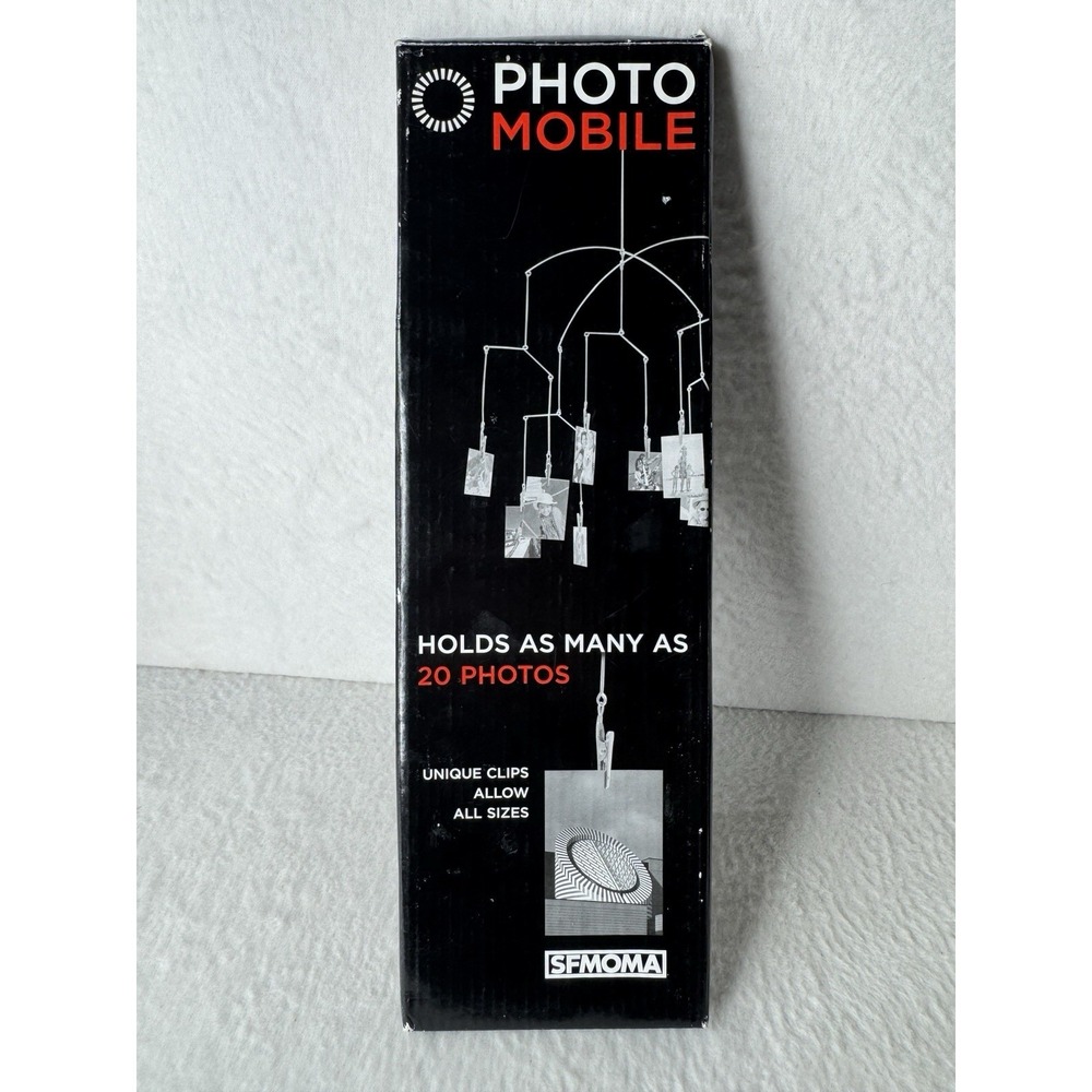 SFMOMA Photo Mobile Holds 20 Photos Hanging Pictures Display Clips Decor